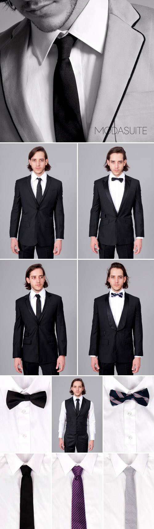 Modern men's wedding suits and tuxedos from Modasuite