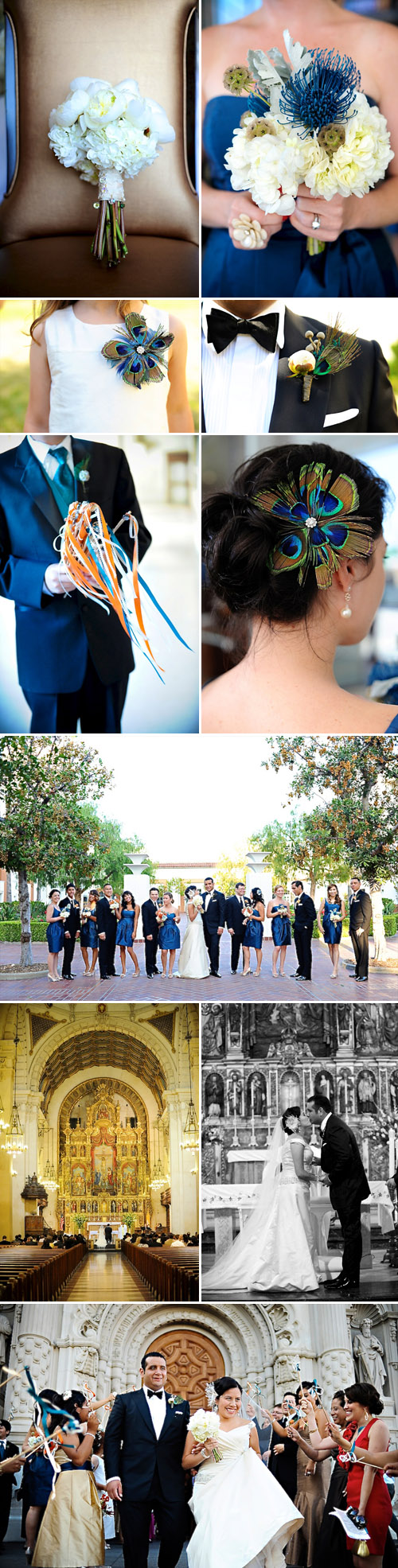 old hollywood glamour style wedding at the Fred Harvey Room at Los Angeles Union Station, photos by Hazelnut Photograhpy