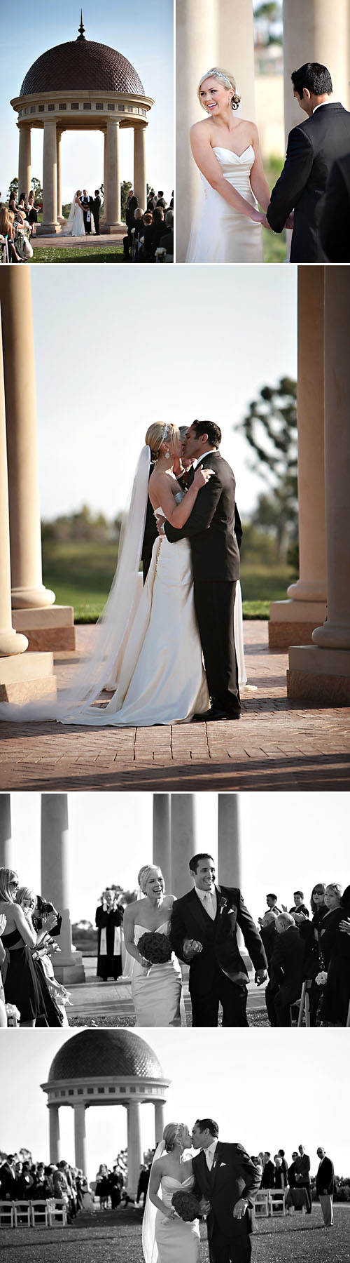 classic and elegant real wedding at The Resort at Pelican Hill, images by Jasmine Star Photography