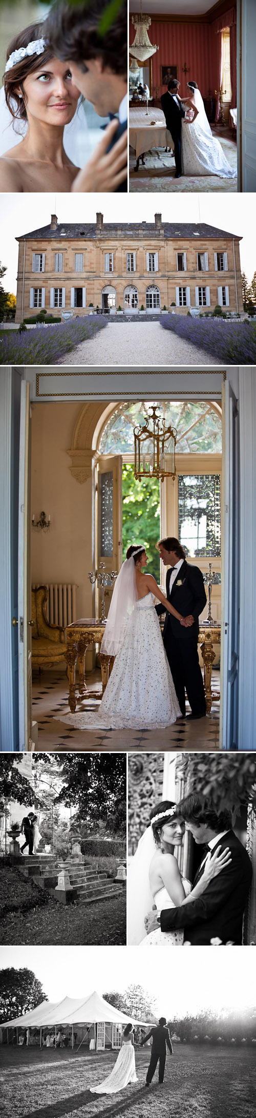 real wedding at Chateau la Durantie, Lanouaille, Dordogne, photography by One and Only Paris