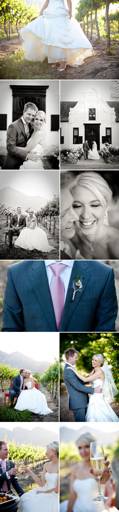 romantic South Africa real wedding, images from Christine Meintjes