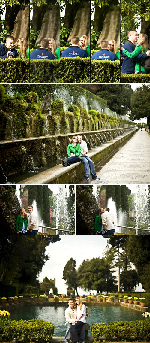 romantic real proposal in Rome, image by Rochelle Cheever