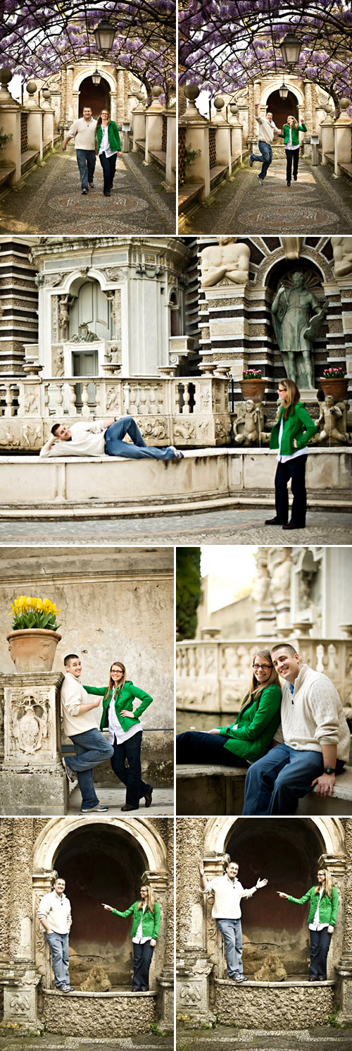 romantic real proposal in Rome, image by Rochelle Cheever