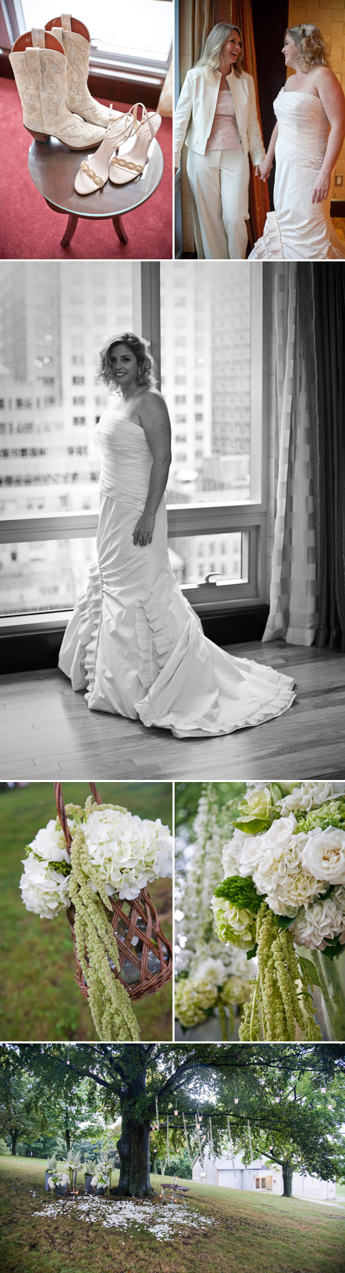 romantic rustic decor wedding on Thompson Island, Boston, MA, Bernadette Coveney Smith - 14 Stories, photos by Kathempel Photography