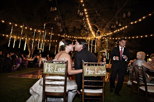 rustic elegant wedding at Saddlerock Ranch in Malibu, California, outdoor wedding, navy, burgundy, fuchsia and orange wedding colors, photos by Joy Marie Photography