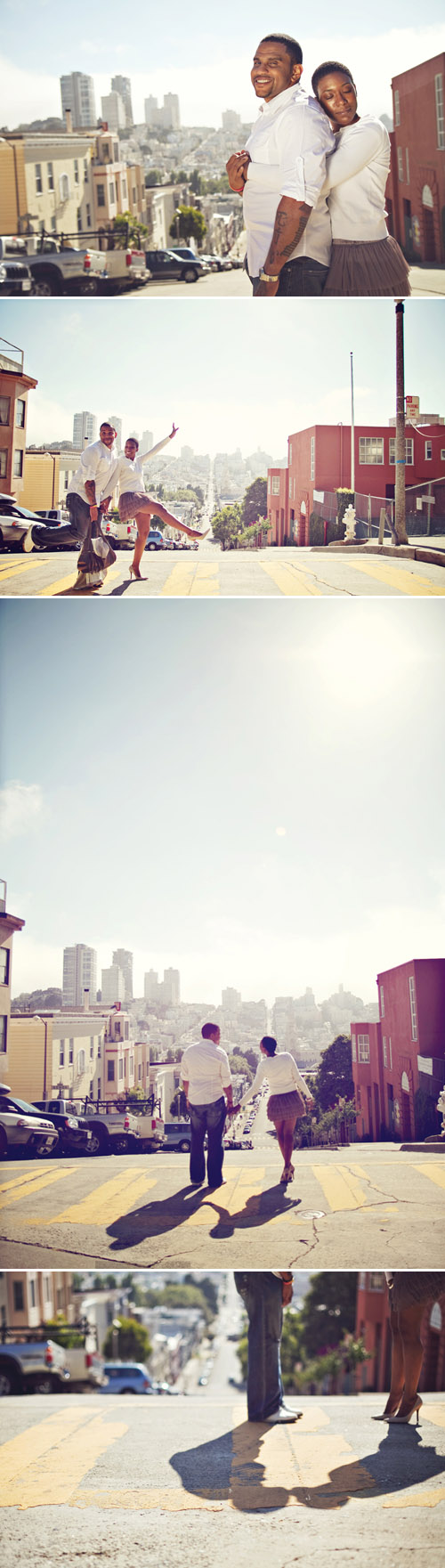 San Francisco marriage proposal and engagement photo shoot, images by Taken by Light Photography