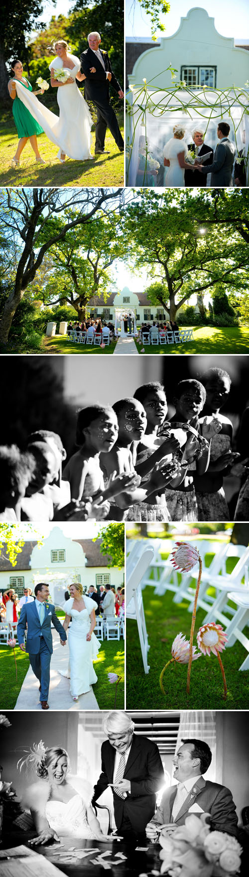 romantic and stylish South African real wedding, wedding photos by Jean-Pierre Uys