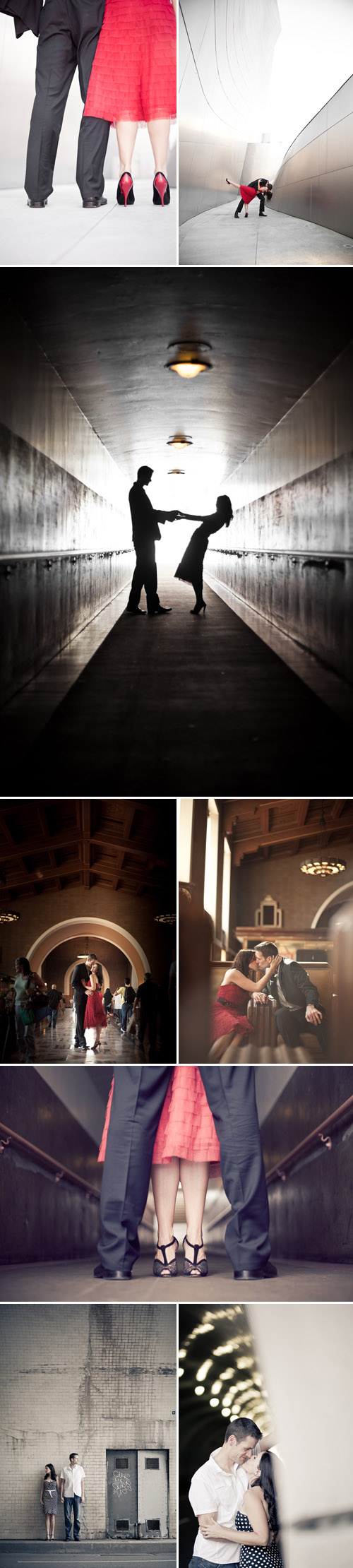 stylish couple in engagement photos by Iris and Light Photography