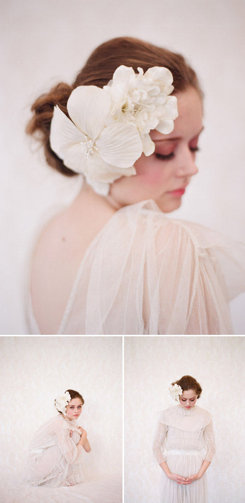 Twigs and Honey 2011 bridal accessory collection, photographed by Elizabeth Messina