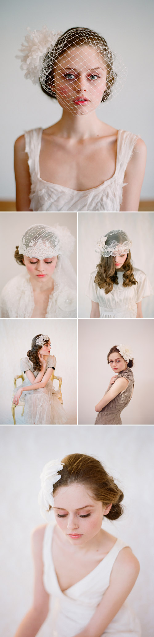 Twigs and Honey 2011 bridal accessory collection, photographed by Elizabeth Messina