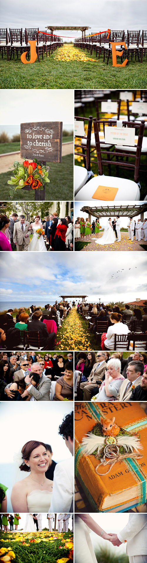 Joya and Emre's colorful wedding at Terrenea Resort with a wedding music video by David Robin Films, event by Amber Events, photos by Callaway Gable Photography