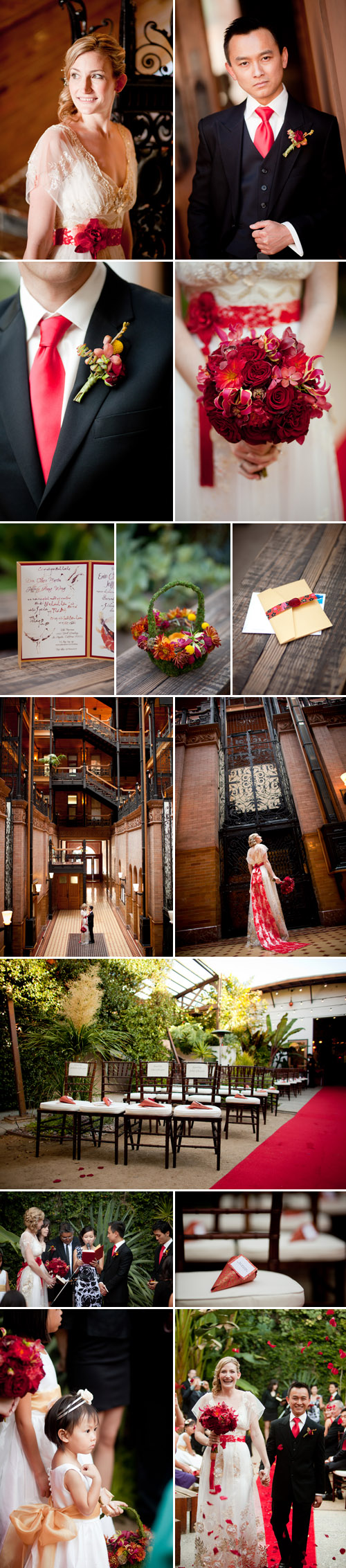 beautiful fall Los Angeles wedding at Marvimon House, by Amber Events and The Youngrens