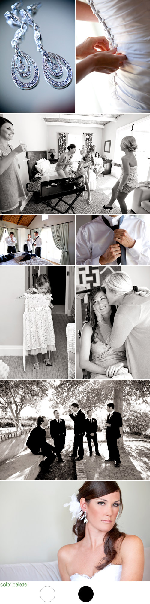 black and white wedding at South Hill, The Venue in South Africa, photo by top wedding photographer Yvette Gilbert