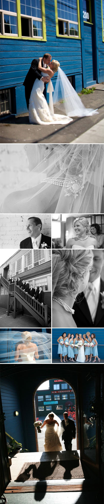 real seattle wedding at sodo park by herban feast, photos by one thousand words photography