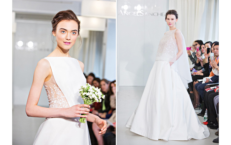 Wedding Dress Collections of Angel Sanchez of Spring 2014 with photos by Joy Marie Studios