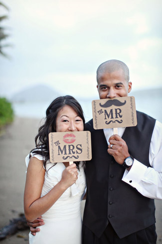 destination real wedding - Honolulu, Hawaii - The Bayer Estate - photos by: Alison Conklin Photography