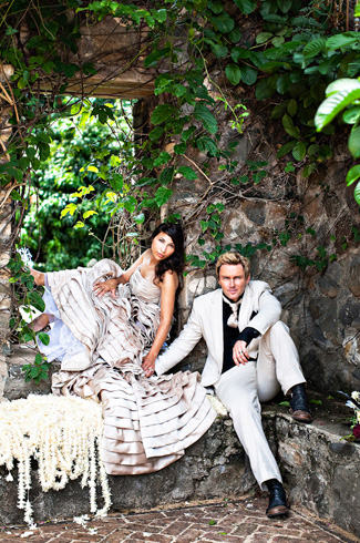 Dramatic and organic wedding in Maui, Hawaii photo by Joy Marie Photography