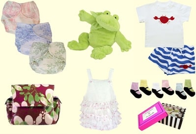 baby clothes and toys from Bambini Bliss