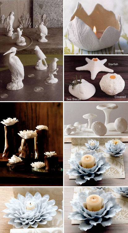 porcelain wedding decor from Velocity Art and Design