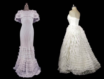 dior wedding dresses vintage