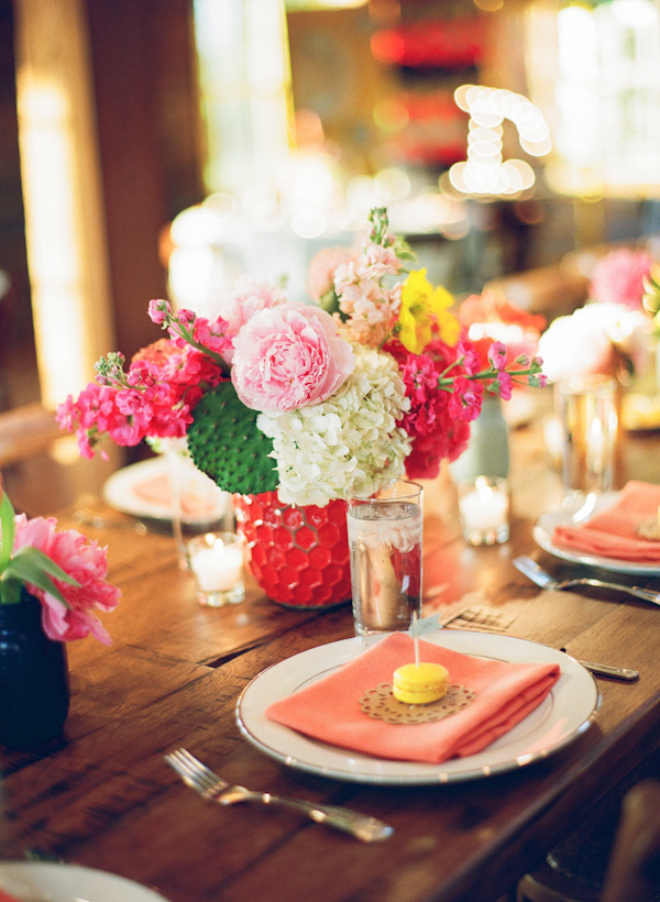 cheerful Texas wedding by Lavender Joy Weddings with photos by Taylor Lord Photography | via junebugweddings.com