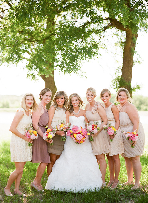 cheerful Texas wedding by Lavender Joy Weddings with photos by Taylor Lord Photography | via junebugweddings.com