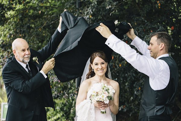 Elegant blush, cream and gray Garden wedding in Atlanta, Georgia, photos by Vue Photography | via junebugweddings.com