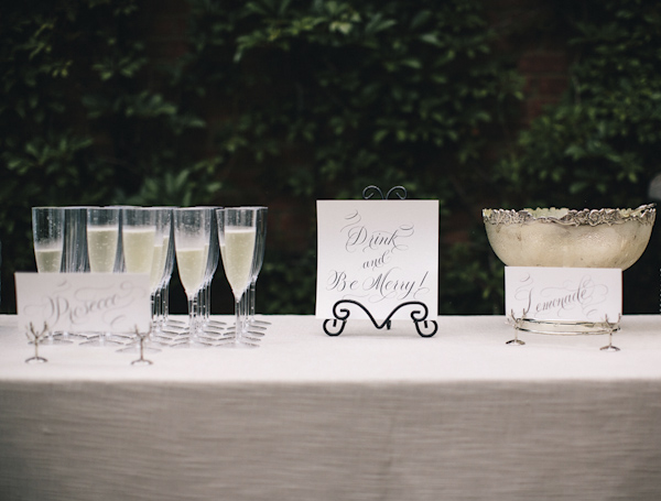 Elegant blush, cream and gray Garden wedding in Atlanta, Georgia, photos by Vue Photography | via junebugweddings.com