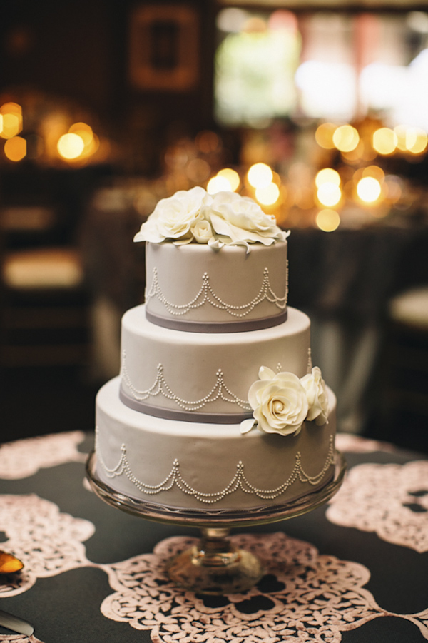 Elegant blush, cream and gray Garden wedding in Atlanta, Georgia, photos by Vue Photography | via junebugweddings.com