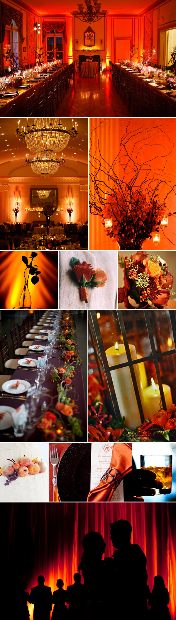 fall wedding inspiration board | via junebugweddings.com