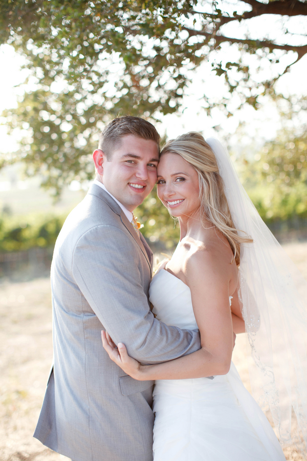 Grey and Yellow Wedding in Napa Valley | Junebug Weddings