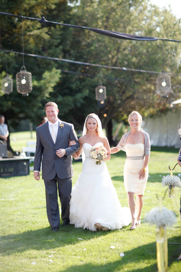 grey and yellow wedding in Napa Valley photos by K Stone Photography | via junebugweddings.com