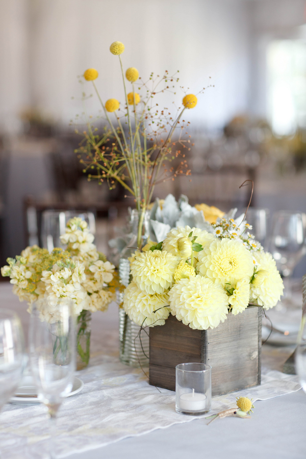 grey and yellow wedding in Napa Valley photos by K Stone Photography | via junebugweddings.com