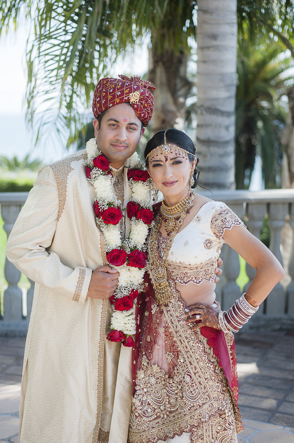 indian wedding at Bel Air Bay Club, designed by Exquisite Events, photos by Lin and Jirsa Photography | via junebugweddings.com