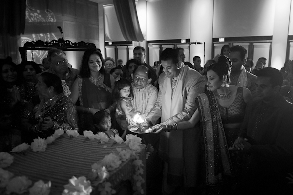 indian wedding at Bel Air Bay Club, designed by Exquisite Events, photos by Lin and Jirsa Photography | via junebugweddings.com