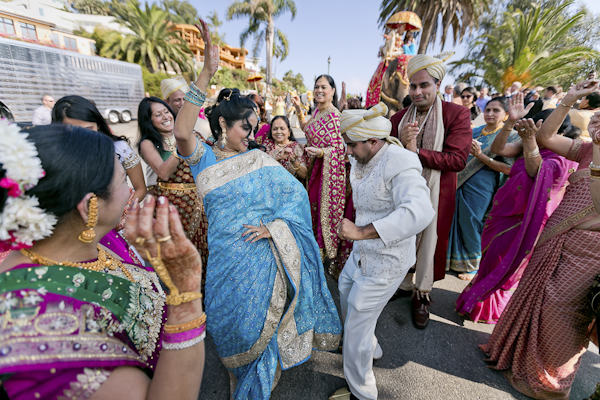 indian wedding at Bel Air Bay Club, designed by Exquisite Events, photos by Lin and Jirsa Photography | via junebugweddings.com