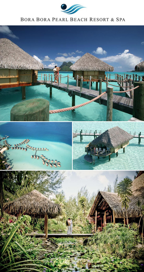 Win a honeymoon in French Polynesia from Junebug Weddings, the Moorea Pearl Resort & Spa and the Bora Bora Pearl Resort & Spa!
