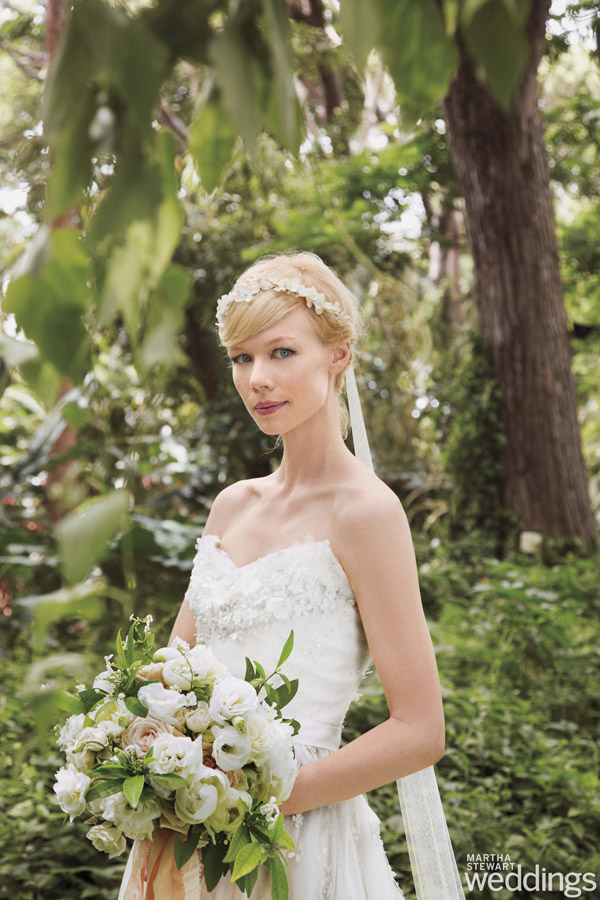 Erin Fetherston's wedding from the fall 2013 issue of Martha Stewart Weddings magazine