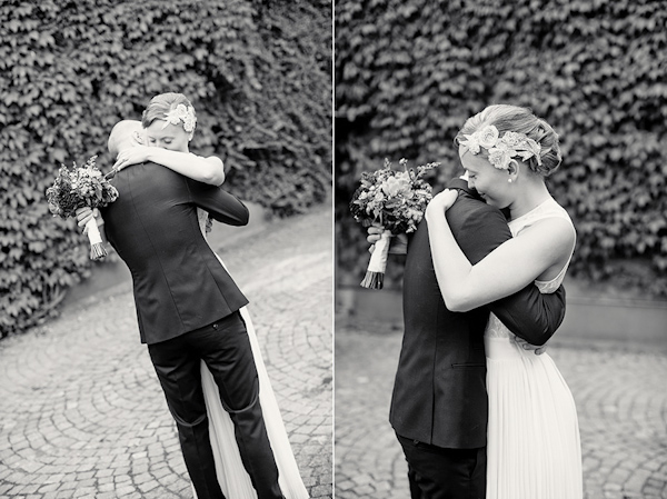 purple, burgundy, vintage wedding in Sweden, photos by Sweden wedding photographer Dayfotografi | via junebugweddings.com