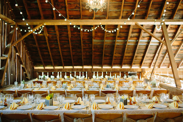 sunny rustic barn wedding in Michigan with photos by Dan Stewart | via junebugweddings.com