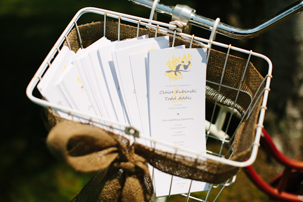 sunny rustic barn wedding in Michigan with photos by Dan Stewart | via junebugweddings.com