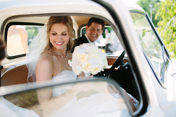 sunny rustic barn wedding in Michigan with photos by Dan Stewart | via junebugweddings.com