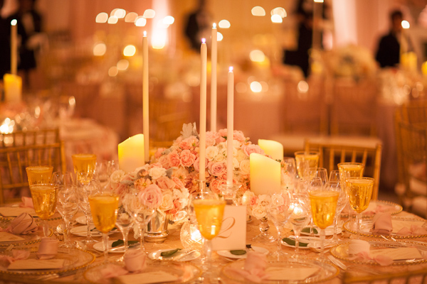 traditional romantic ballroom wedding at The Ritz Carlton, Washington D.C. with photos by Ira Lippke Studios | via junebugweddings.com