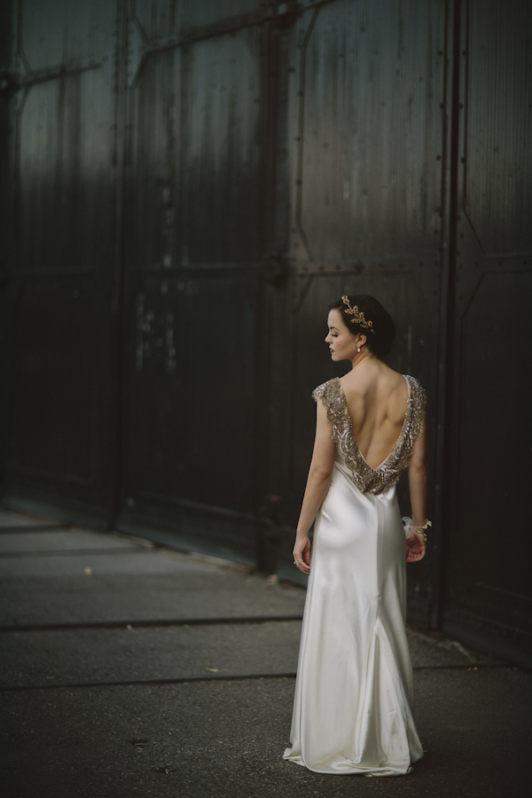 glamorous twenties rustic wedding in Alberta, Canada with photos by Gabe McClintock Photography | via junebugweddings.com