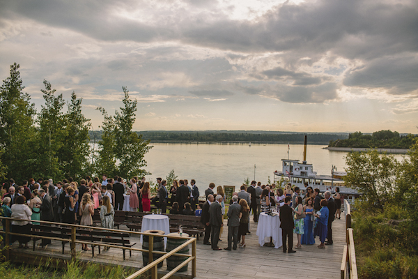 glamorous twenties rustic wedding in Alberta, Canada with photos by Gabe McClintock Photography | via junebugweddings.com