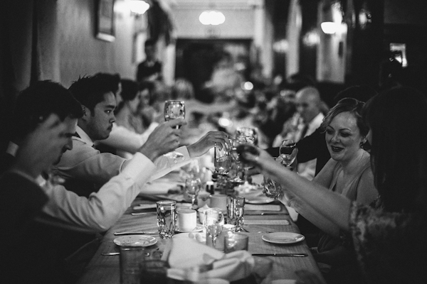 glamorous twenties rustic wedding in Alberta, Canada with photos by Gabe McClintock Photography | via junebugweddings.com