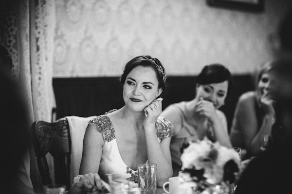 glamorous twenties rustic wedding in Alberta, Canada with photos by Gabe McClintock Photography | via junebugweddings.com