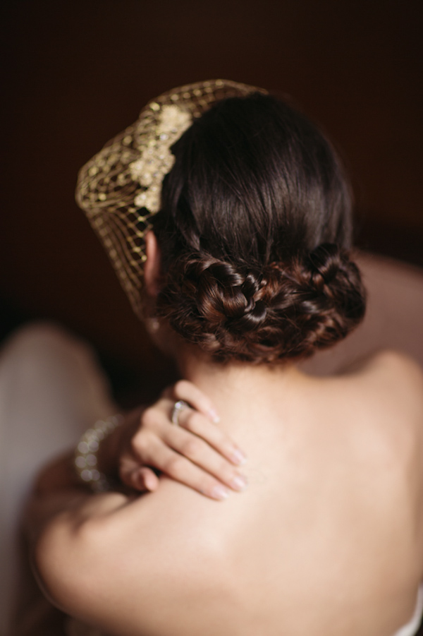 art deco glam wedding inspiration shoot with photos by Andria Lo | via junebugweddings.com