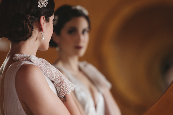 art deco glam wedding inspiration shoot with photos by Andria Lo | via junebugweddings.com