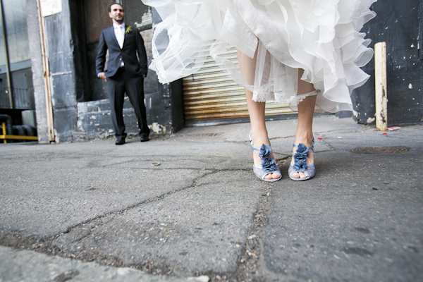 glamorous eco friendly jewish wedding at AT&T center in Los Angeles, California, photos by Callaway Gable | via junebugweddings.com